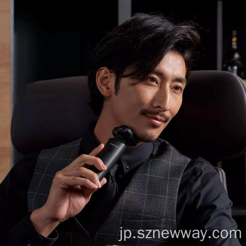 Xiaomi Showsee Electric Shaver F303-BK男性の顔の洗浄